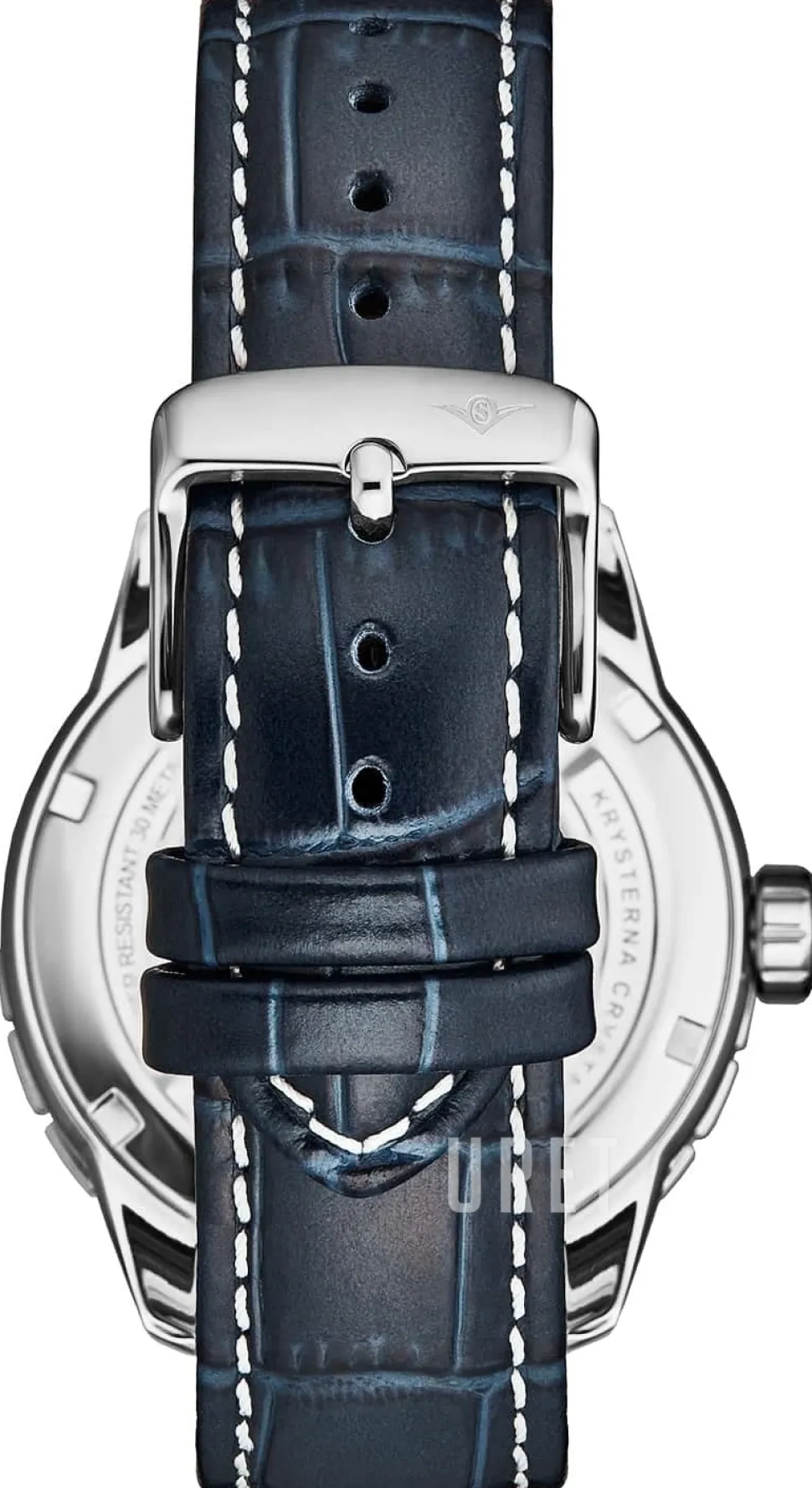 Aviator Global Voyager Blå/Läder Ø42 mm