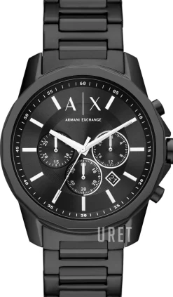 Banks Svart/Stål Ø44 mm