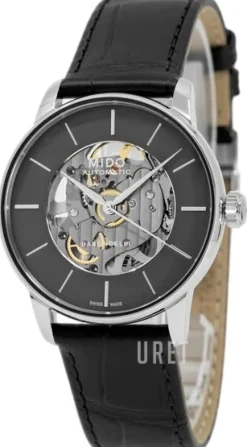 Baroncelli Grå/Läder Ø39 mm