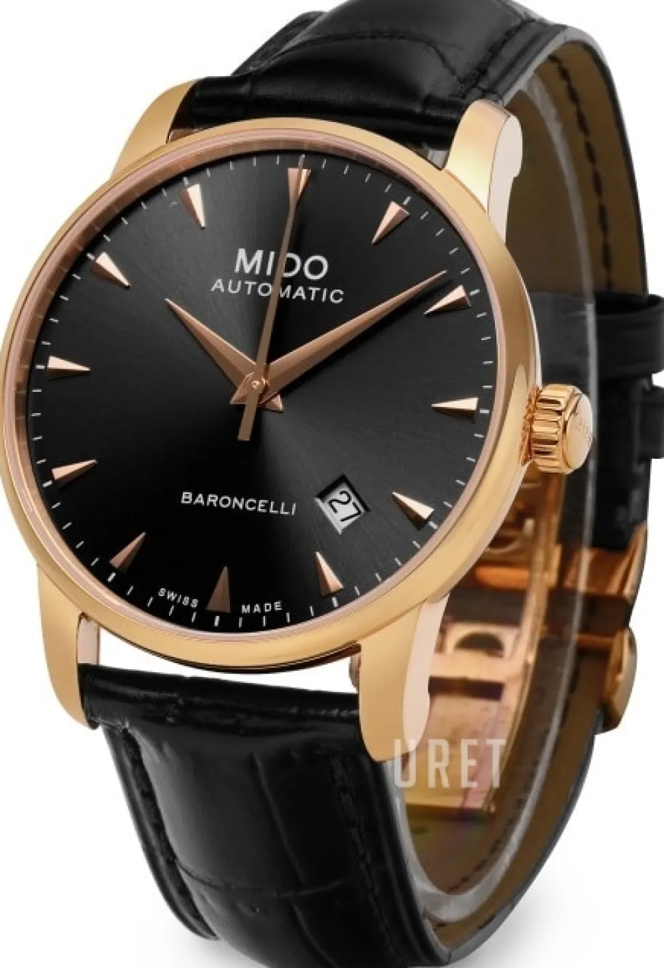 Baroncelli Grå/Läder Ø38 mm