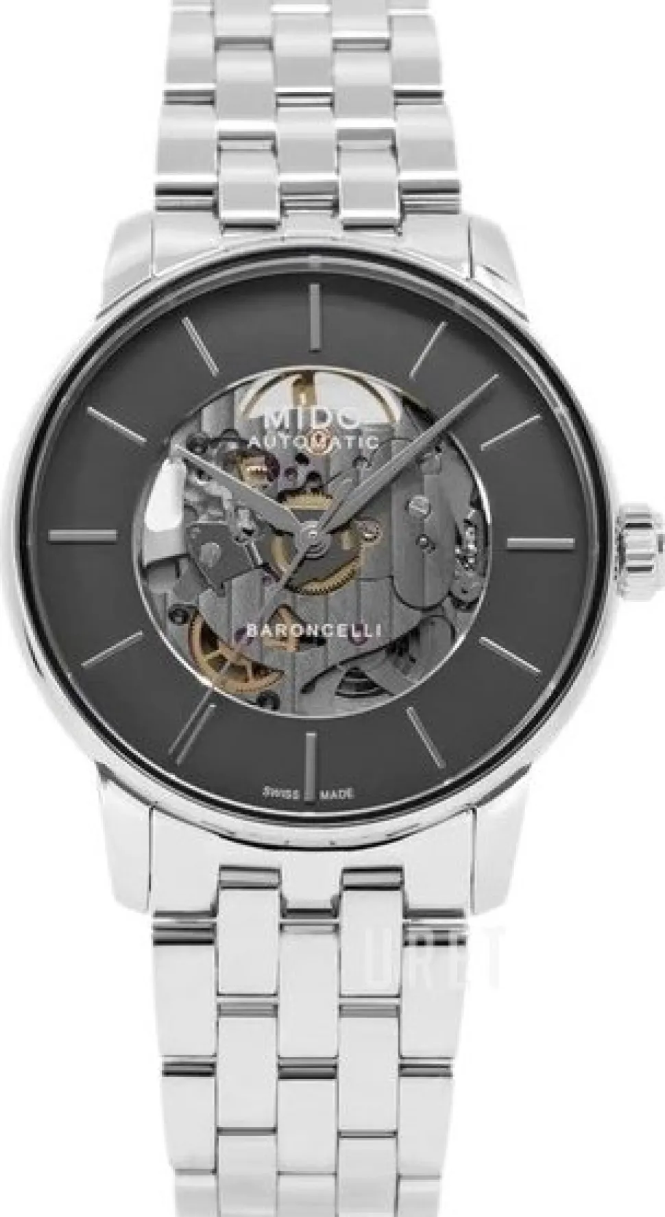 Baroncelli Grå/Stål Ø39 mm