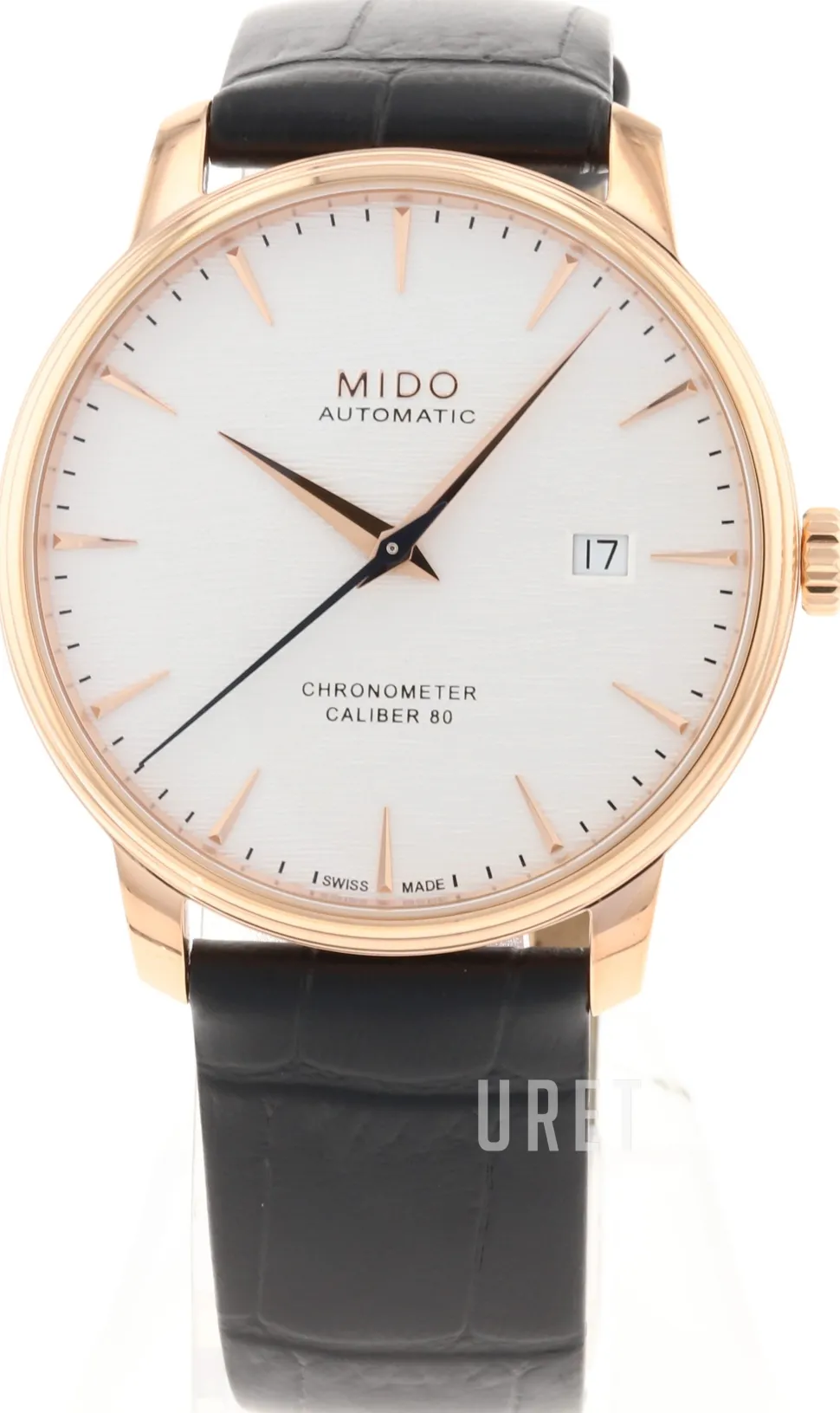 Baroncelli Silverfärgad/Läder Ø40 mm