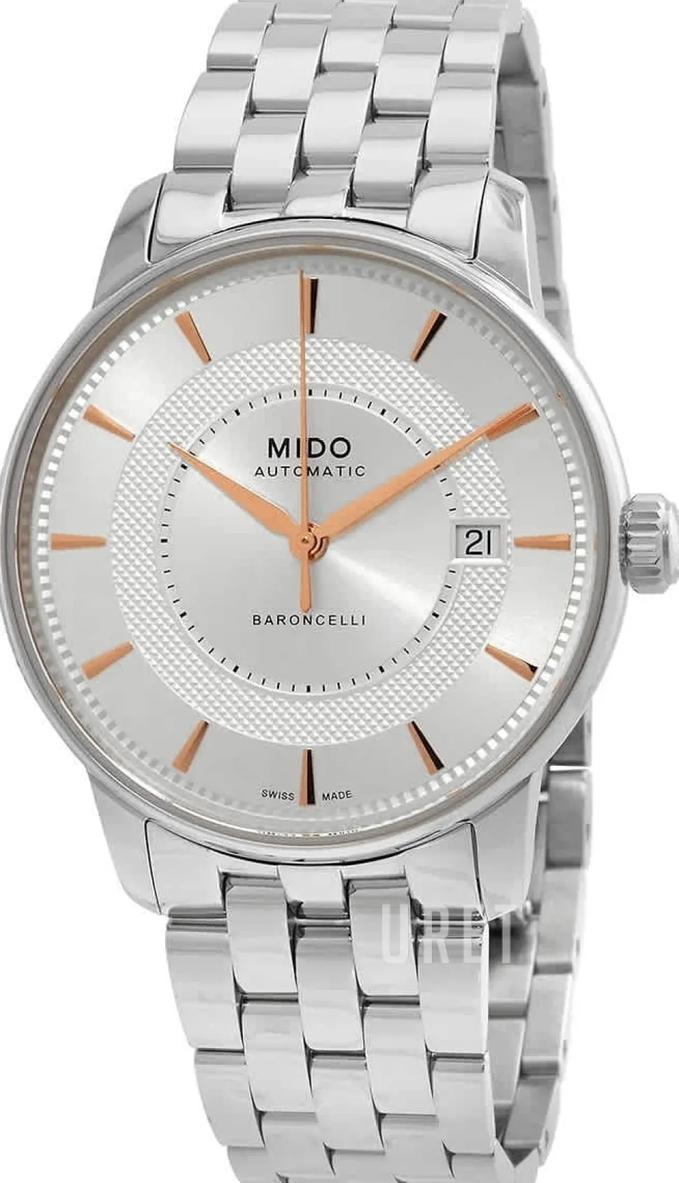 Baroncelli Silverfärgad/Stål Ø39 mm