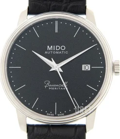 Baroncelli Svart/Läder Ø39 mm