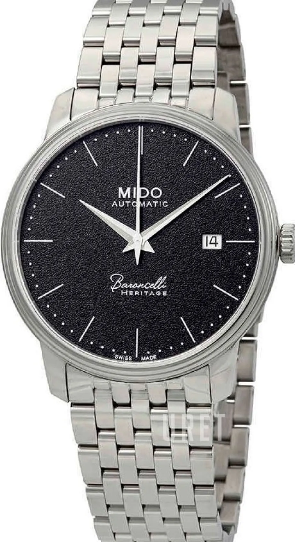 Baroncelli Svart/Stål Ø39 mm