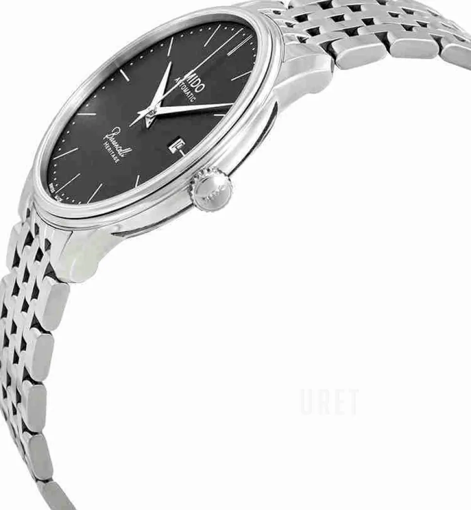 Baroncelli Svart/Stål Ø39 mm