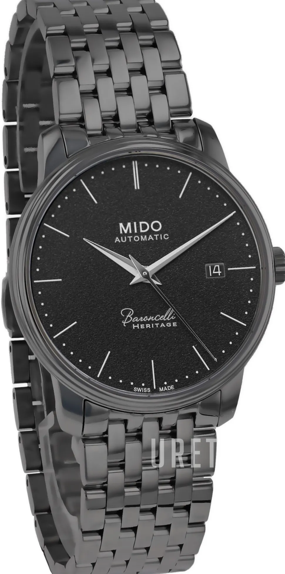 Baroncelli Svart/Stål Ø39 mm