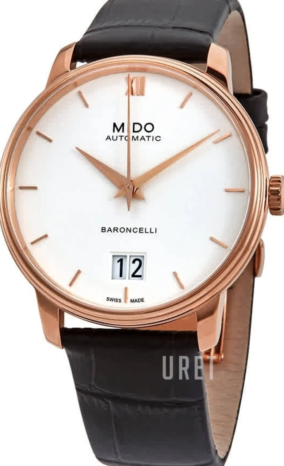 Baroncelli Vit/Läder Ø40 mm