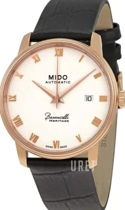 Baroncelli Vit/Läder Ø39 mm