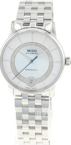 Baroncelli Vit/Stål Ø33 mm