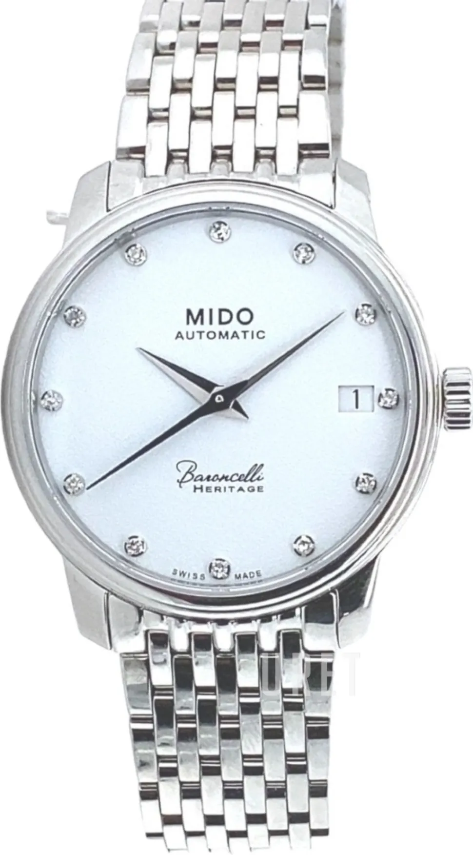 Baroncelli Vit/Stål Ø33 mm