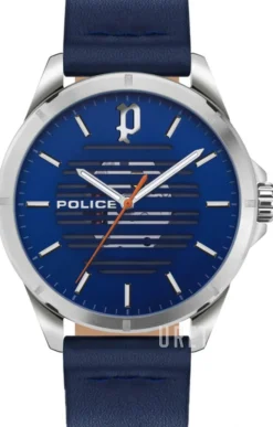 Barwara Blå/Läder Ø45 mm