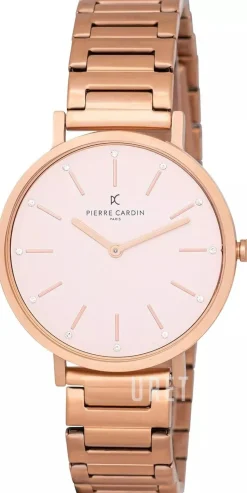 Belleville Glam Rosa/Roséguldstonat stål Ø36 mm