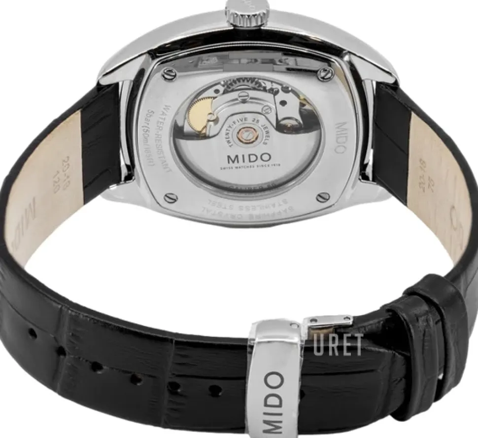 Belluna Silverfärgad/Läder Ø41.3 mm