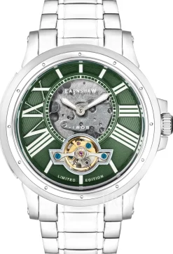 Bertha Grön/Stål Ø42 mm