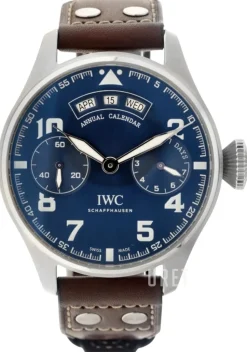 Big Pilot Blå/Läder Ø46.2 mm