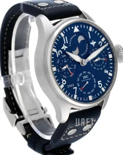 Big Pilot Blå/Läder Ø46.5 mm