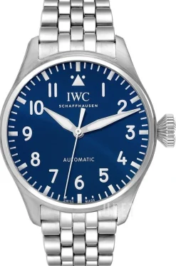 Big Pilot Blå/Stål Ø43 mm