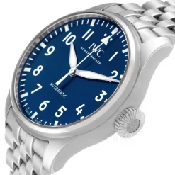 Big Pilot Blå/Stål Ø43 mm