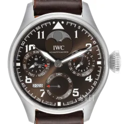 Big Pilot Brun/Läder Ø46.2 mm