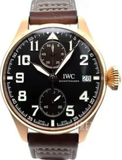 Big Pilot Brun/Läder Ø46 mm