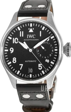 Big Pilot Grå/Läder Ø46.2 mm