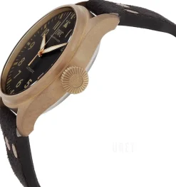 Big Pilot Svart/Läder Ø43 mm