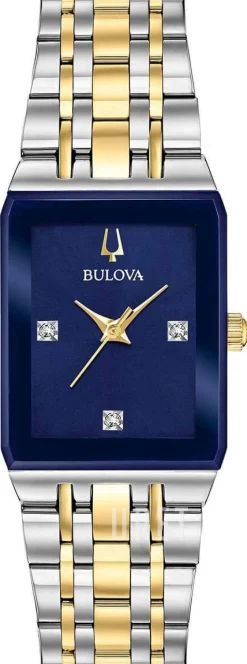 Blå/Gulguldtonat stål