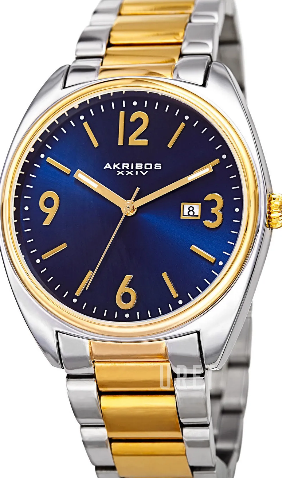 Blå/Gulguldtonat stål Ø47 mm