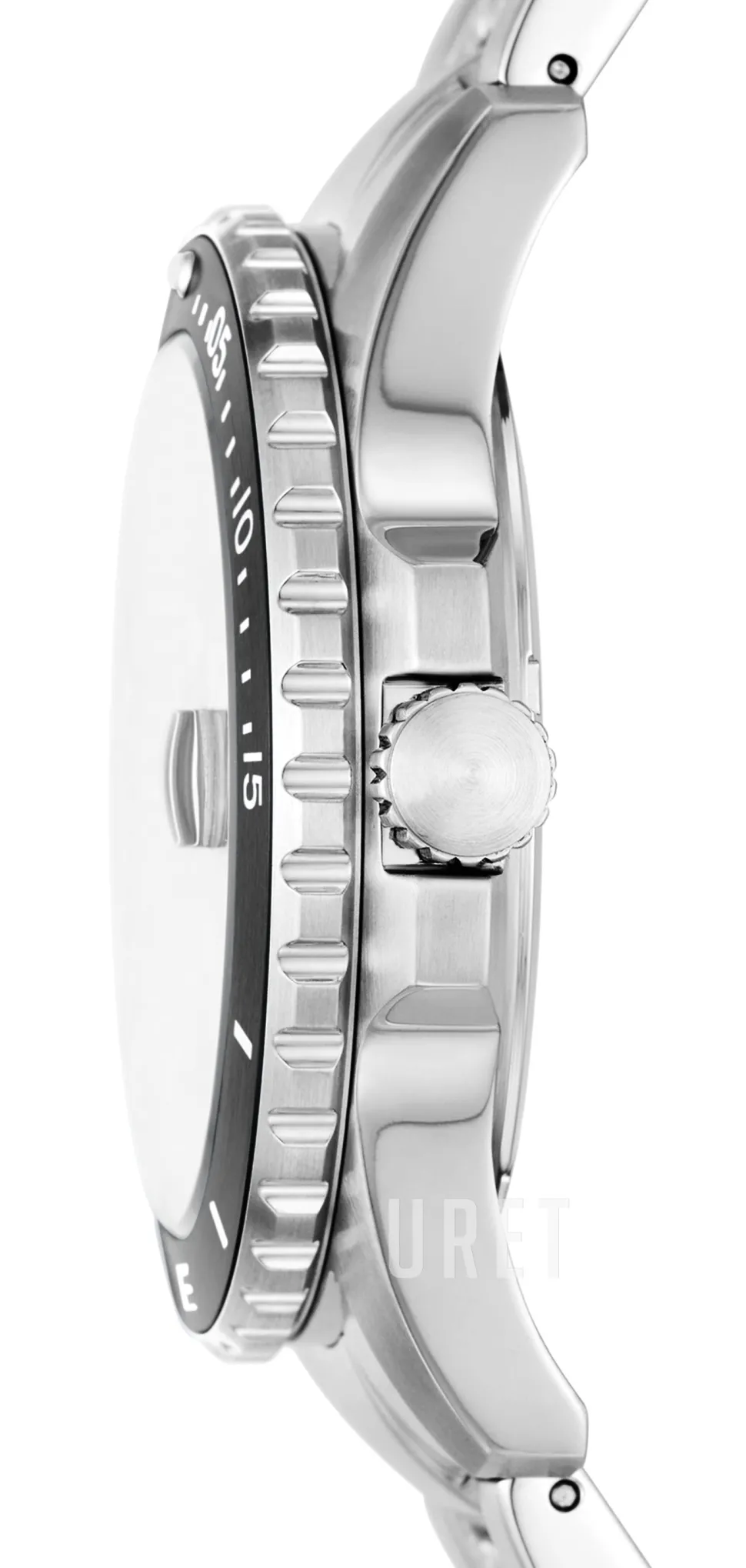 Blue Svart/Guldtonat stål Ø42 mm