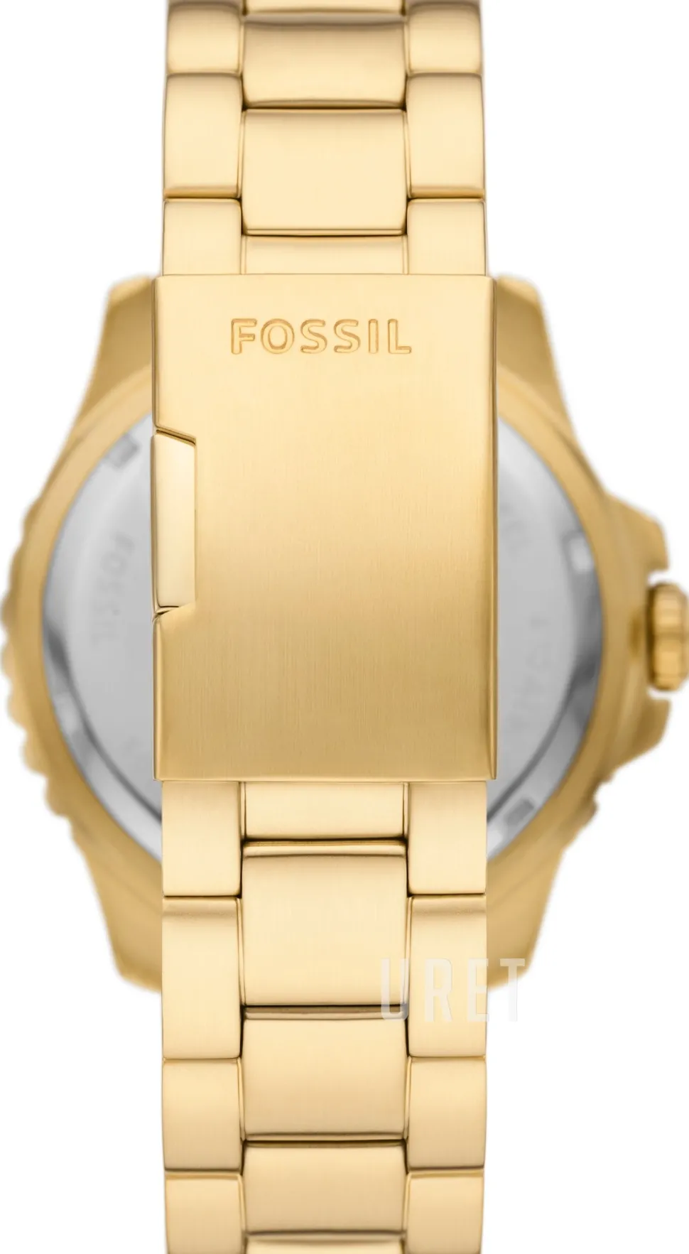 Blue Svart/Guldtonat stål Ø46 mm