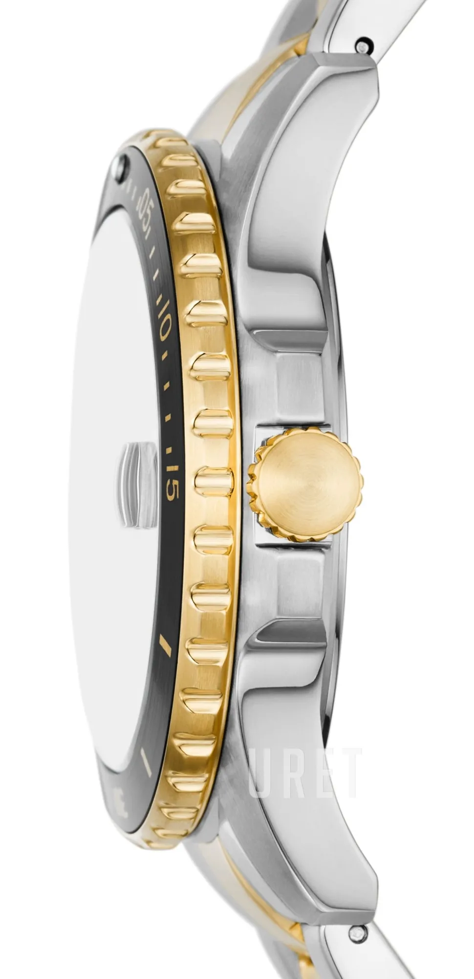 Blue Svart/Stål Ø42 mm