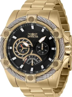 Bolt Svart/Gulguldtonat stål Ø52 mm