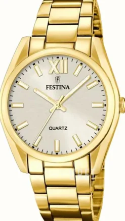 Boyfriend Silverfärgad/Gulguldtonat stål Ø36.8 mm