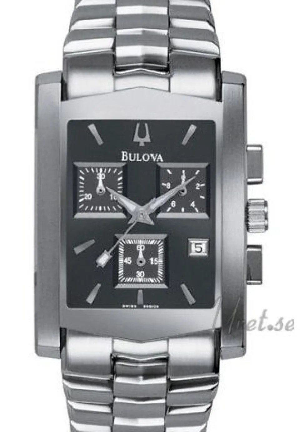 Bracelet Herr Svart/Stål Ø29 mm