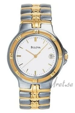 Bracelet Herr Vit/Stål Ø34 mm