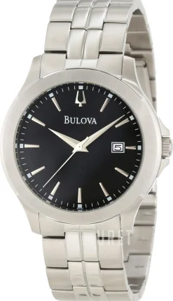 Bracelet Svart/Stål Ø40 mm