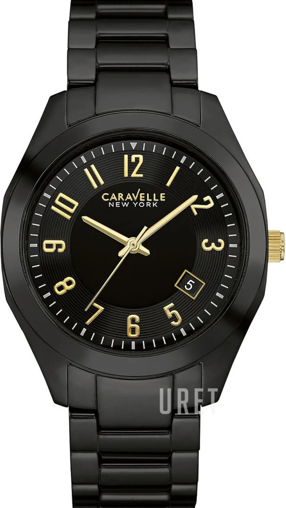 Bracelet Svart/Stål Ø36 mm