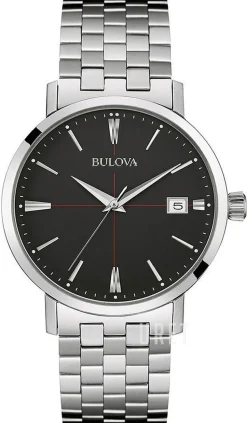 Bracelet Svart/Stål Ø39 mm