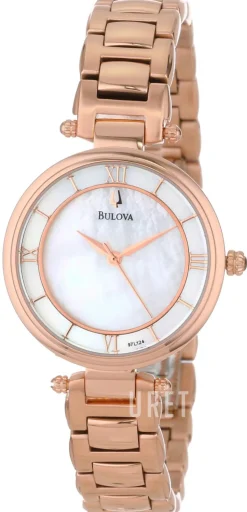 Bracelet Vit/Roséguldstonat stål Ø29 mm