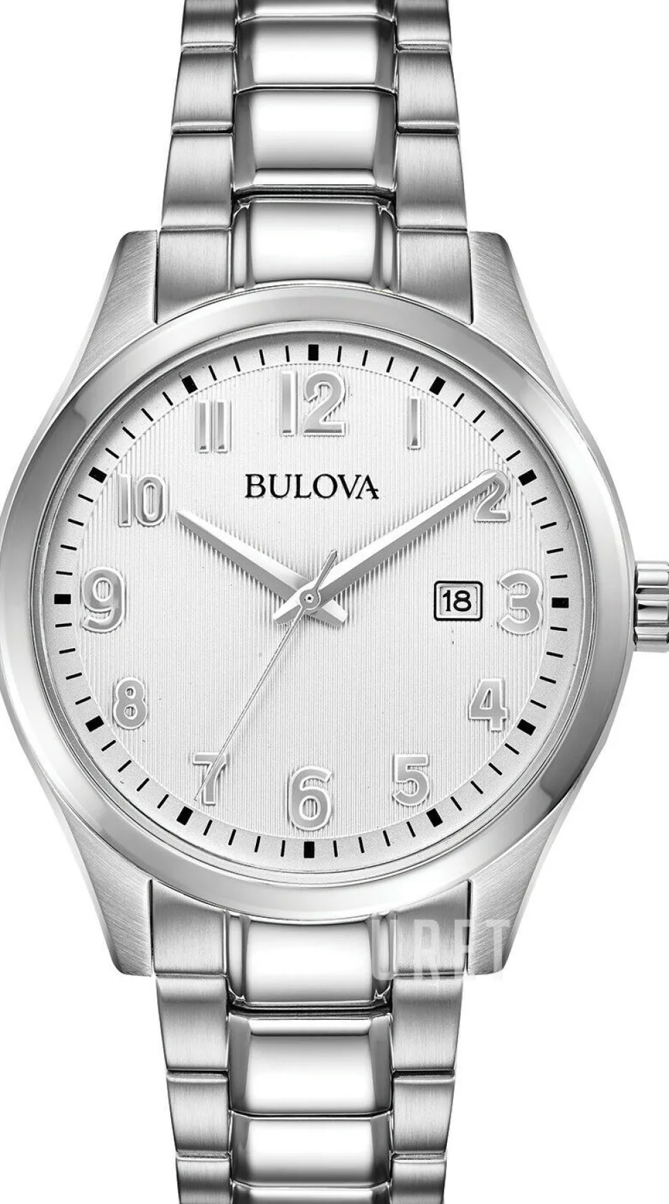 Bracelet Vit/Stål Ø42 mm