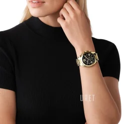 Bradshaw Svart/Gulguldtonat stål Ø43 mm