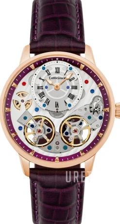 Brewster Lila/Läder Ø42 mm