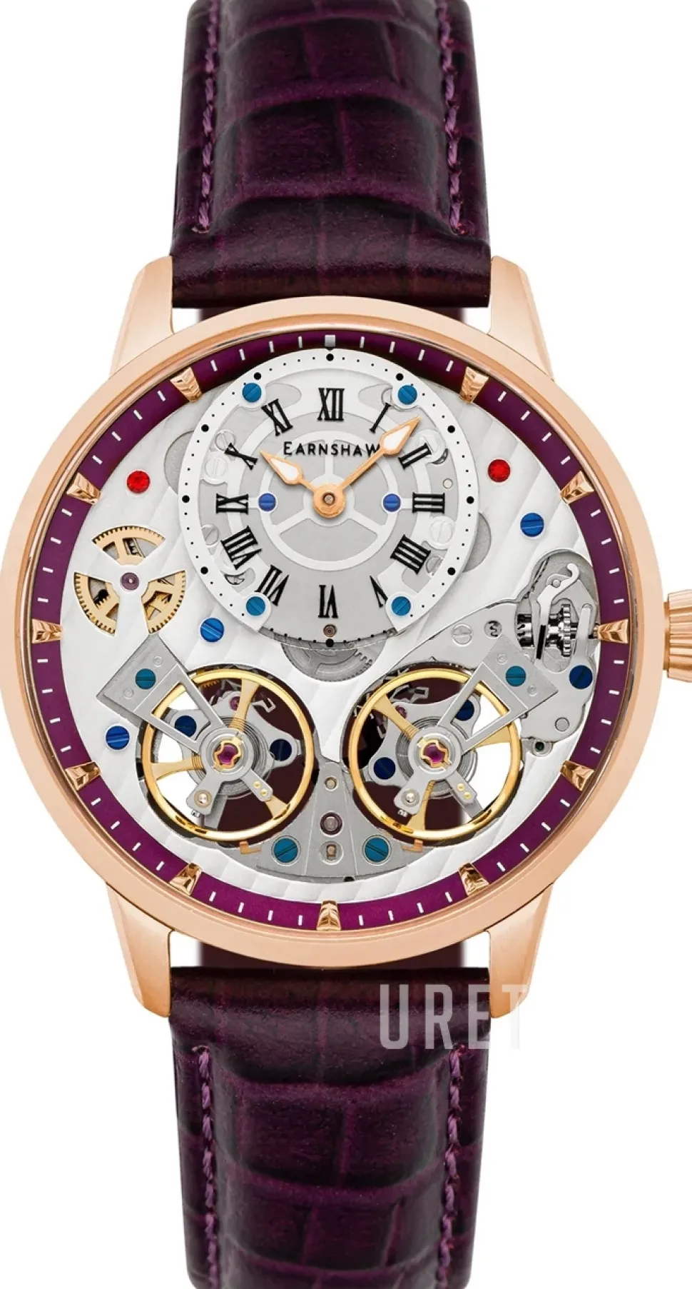 Brewster Lila/Läder Ø42 mm