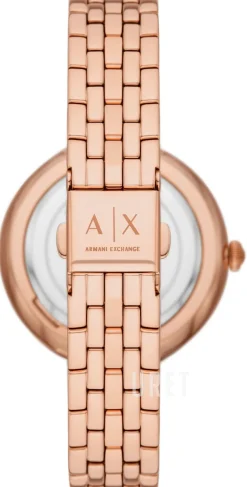 Brooke Brun/Roséguldstonat stål Ø38 mm