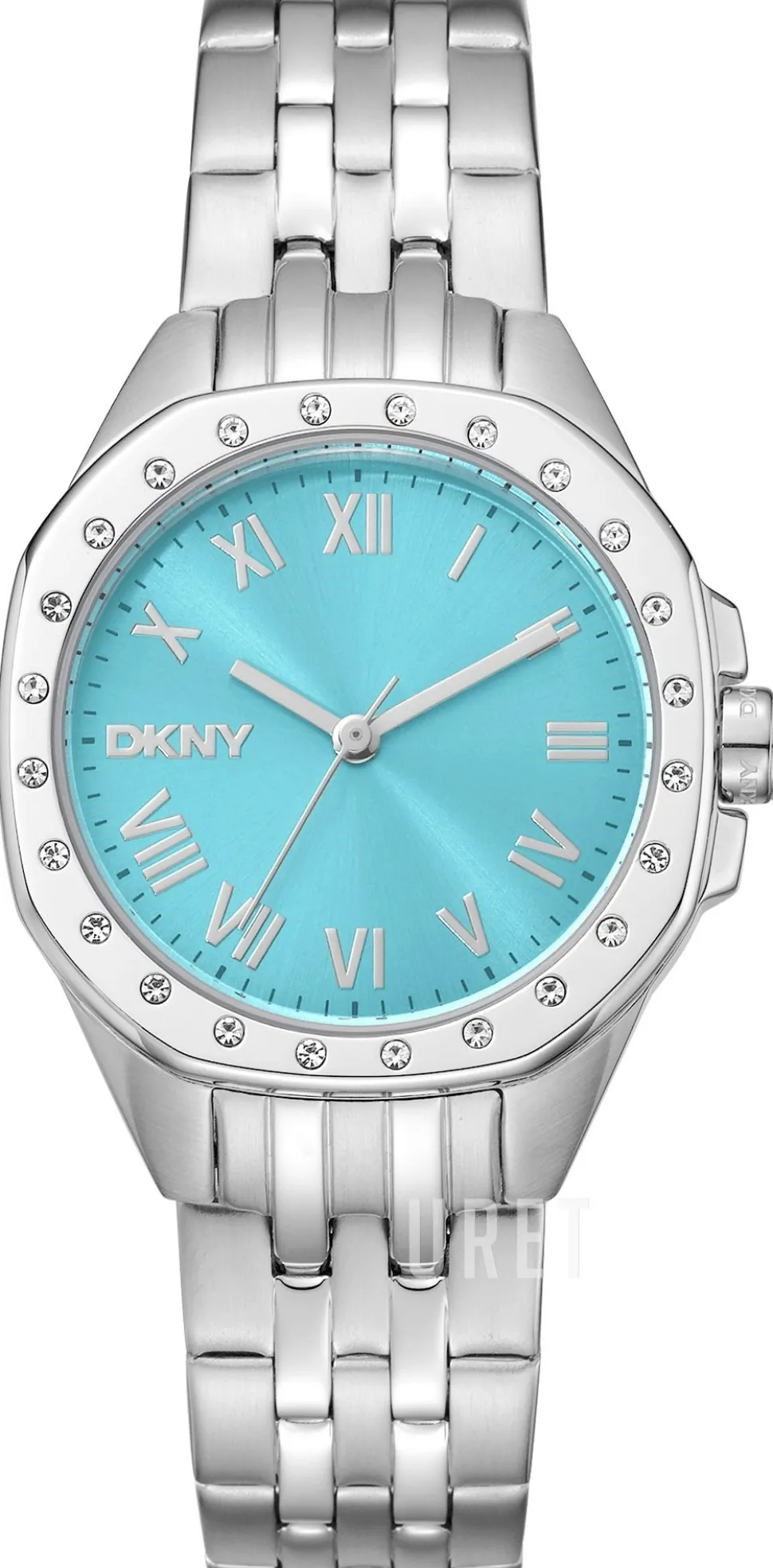 Brooklyn Mini Turkos/Stål Ø30 mm