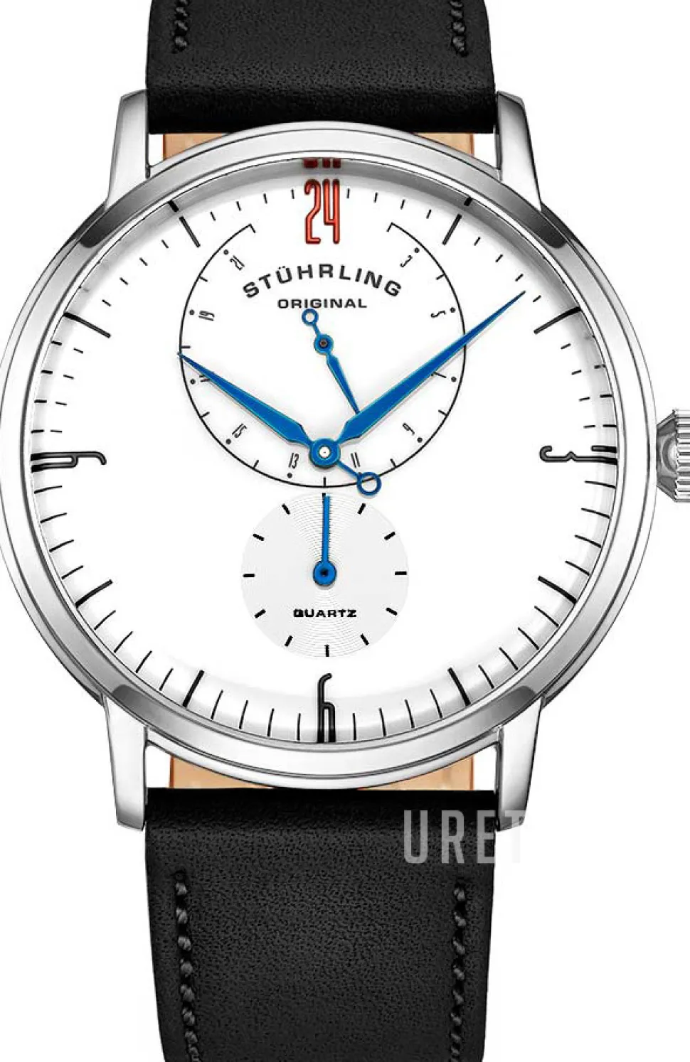 Cabaletta Vit/Läder Ø42 mm