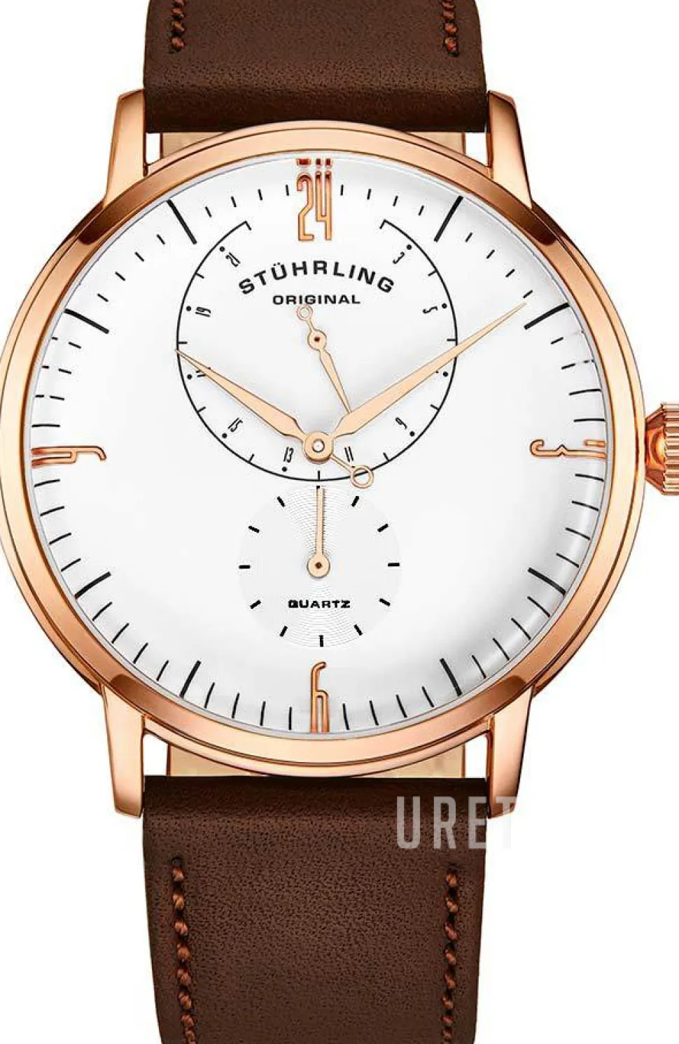 Cabaletta Vit/Läder Ø42 mm