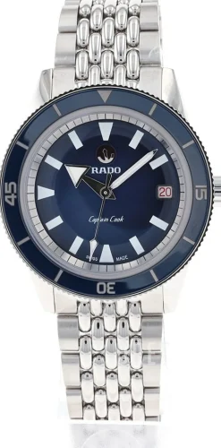 Captain Cook Blå/Stål Ø37 mm