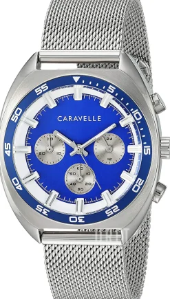 Caravelle Blå/Stål Ø40 mm
